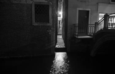 Venice Full Moon Nights #8 - Black & White Series thumb