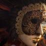 Collection Venice, Italy - Carnival Masks at night by Loeber-Bottero - Limited edition