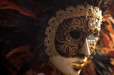 Venice - Night Masks ( from the “ Venice – Nocturnes “ series) - Limited edition of 4 thumb