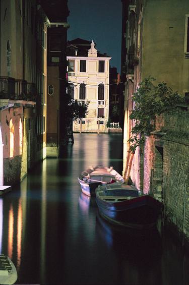 Venice at night - Grand Canal Palazzo Malipiero (from the “Night in Venice” series) - Limited edition of 4 thumb
