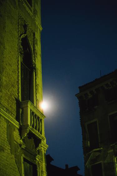 Venice at night - Palazzo Pisani, moonlight (from the “Night in Venice” series) - Limited edition of 4 thumb