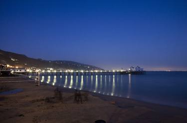 L.A. at Night #16 Malibu Pier (from the " California Nocturnes " series) - Limited edition of 4 thumb