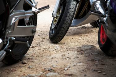 Print of Motorbike Photography by Stephan Loeber-Bottero