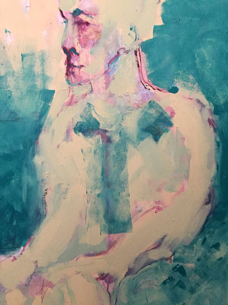 Original Figurative People Painting by Lee Zasloff