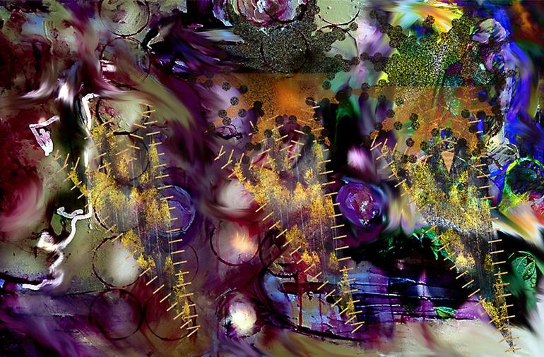 Original Conceptual Abstract Digital by Lee Zasloff