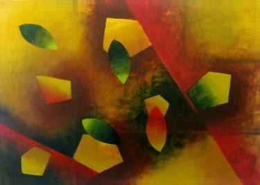 Print of Abstract Paintings by Susana Ban Hatam