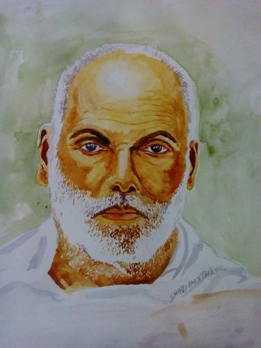 Original Realism Portrait Paintings by Shaji Panthayil