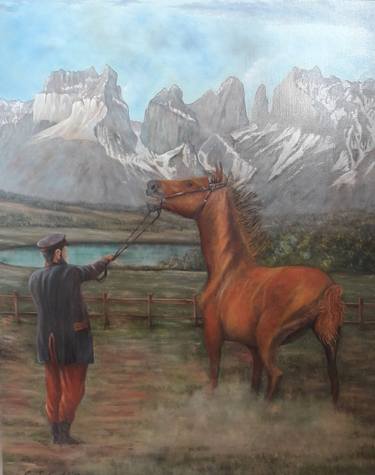 Print of Realism Horse Paintings by tarik salt