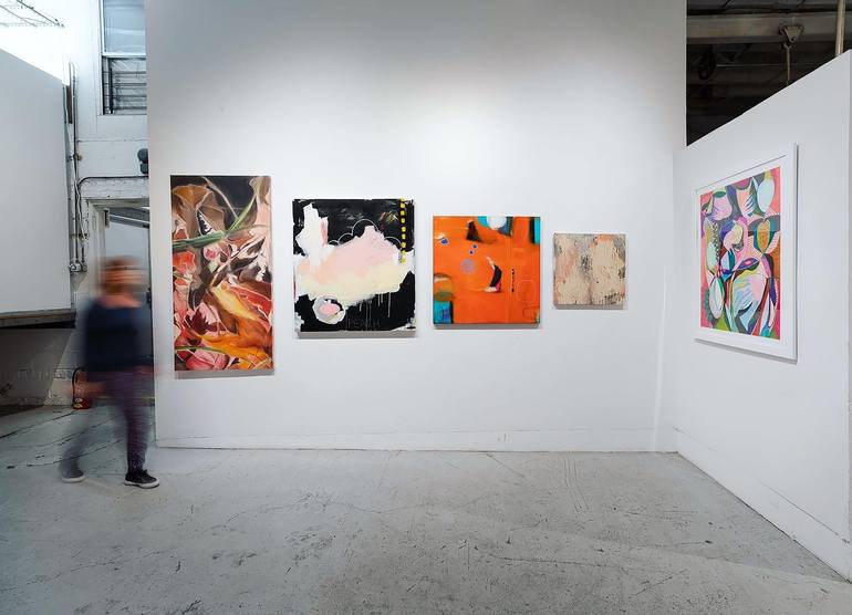 Original Abstract Expressionism Abstract Painting by Ashley Cunningham