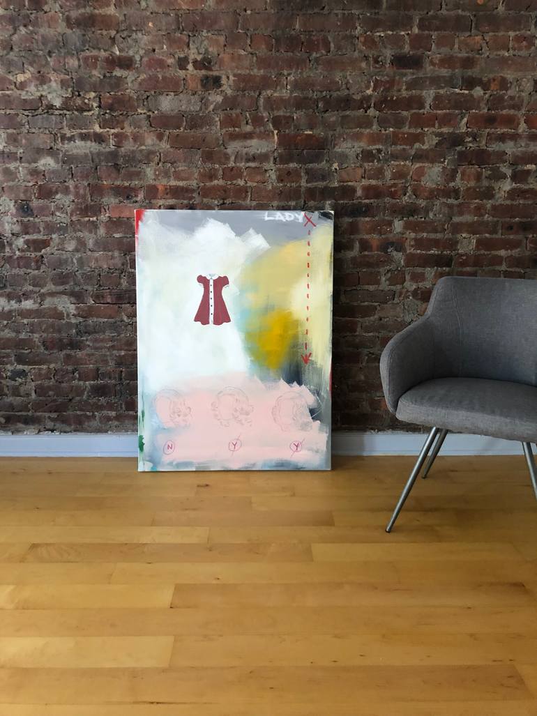 Original Abstract Expressionism Abstract Painting by Ashley Cunningham