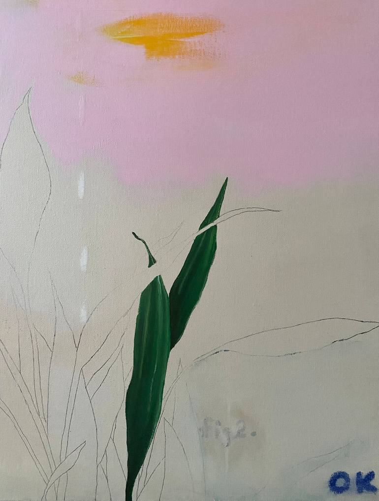 Original Abstract Expressionism Abstract Painting by Ashley Cunningham