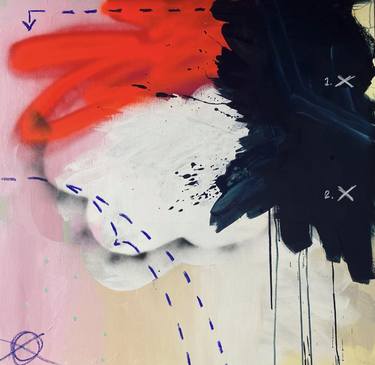 Original Abstract Expressionism Abstract Paintings by Ashley Cunningham