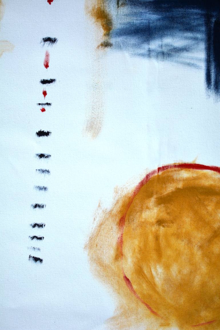 Original Abstract Expressionism Abstract Painting by Rrose Sélavy