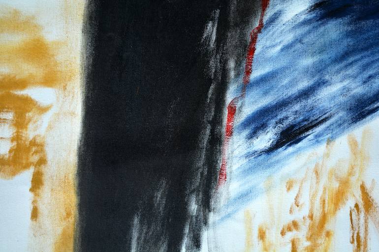 Original Abstract Expressionism Abstract Painting by Rrose Sélavy