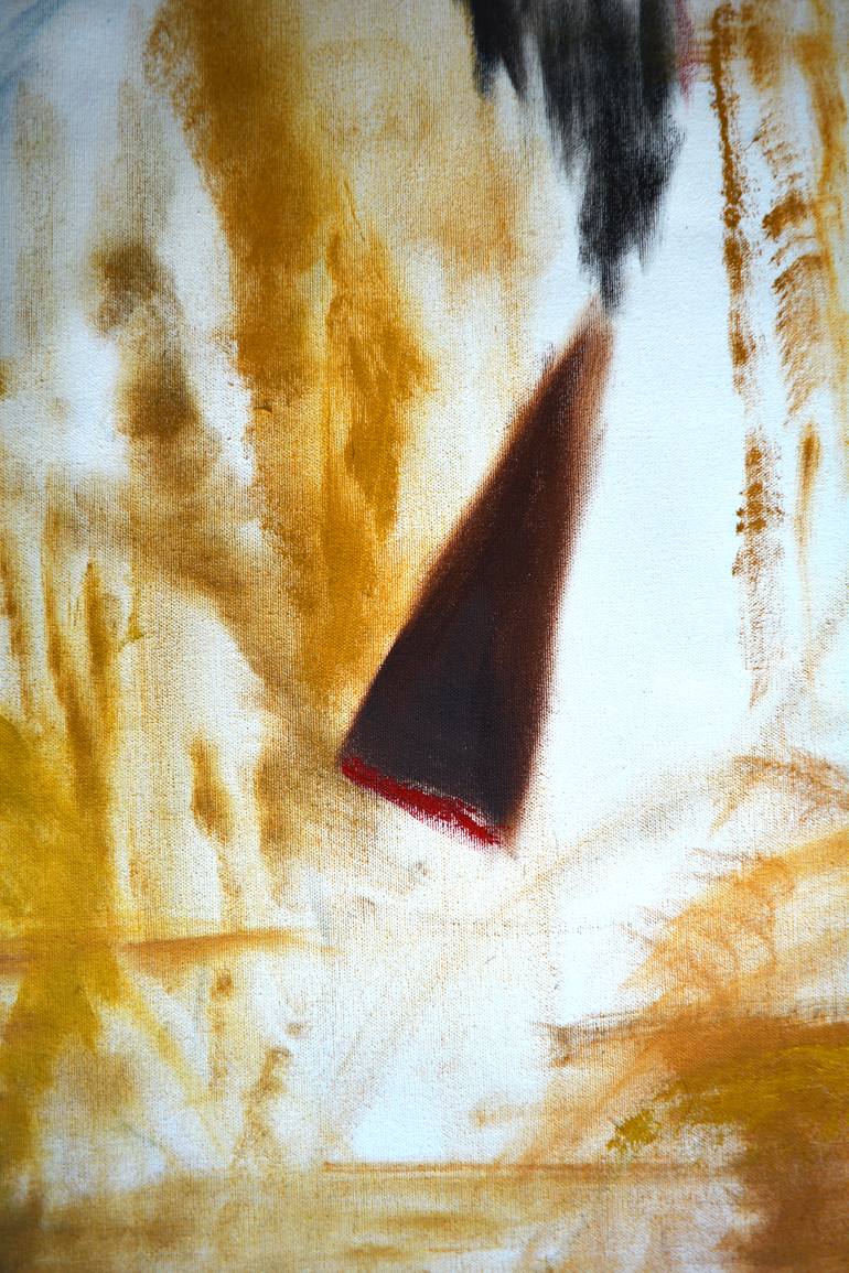 Original Abstract Expressionism Abstract Painting by Rrose Sélavy