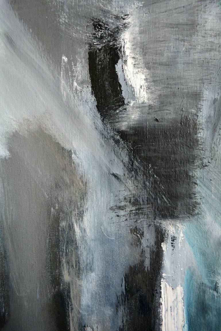 Original Abstract Expressionism Abstract Painting by Rrose Sélavy