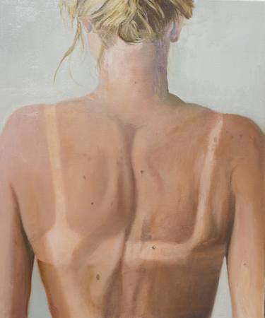 Original Realism Nude Paintings by Cezary Kielar