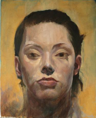 Original Portrait Painting by Cezary Kielar