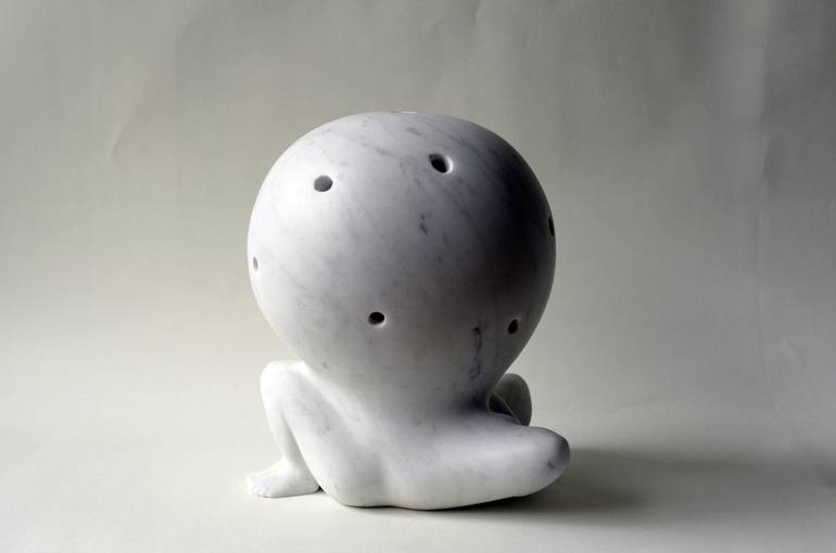 Original Surrealism Love Sculpture by Haruko Yamada