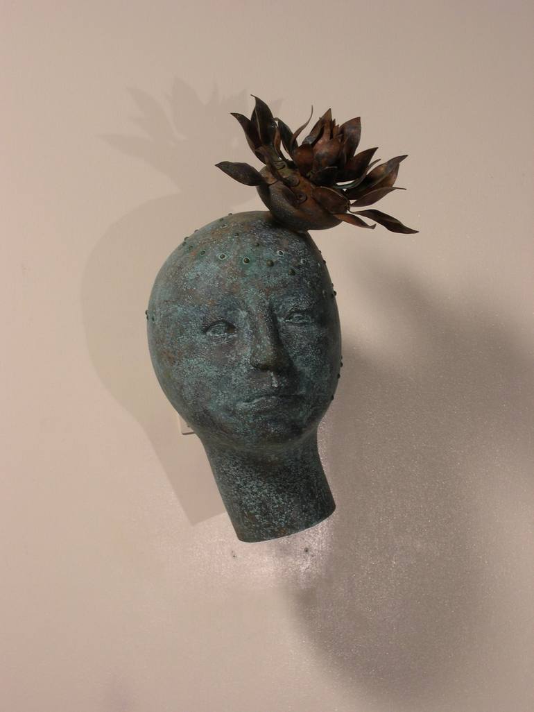 Hana Atama [A head with a flower] - Print