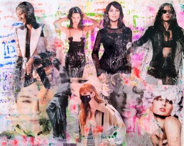Print of Fashion Collage by Isabel Delagranja