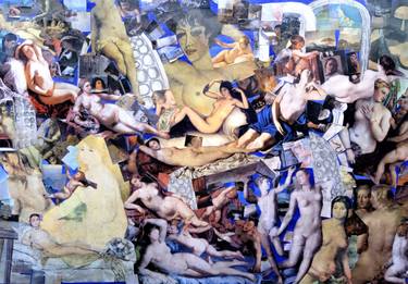 Print of Figurative Erotic Collage by Isabel Delagranja