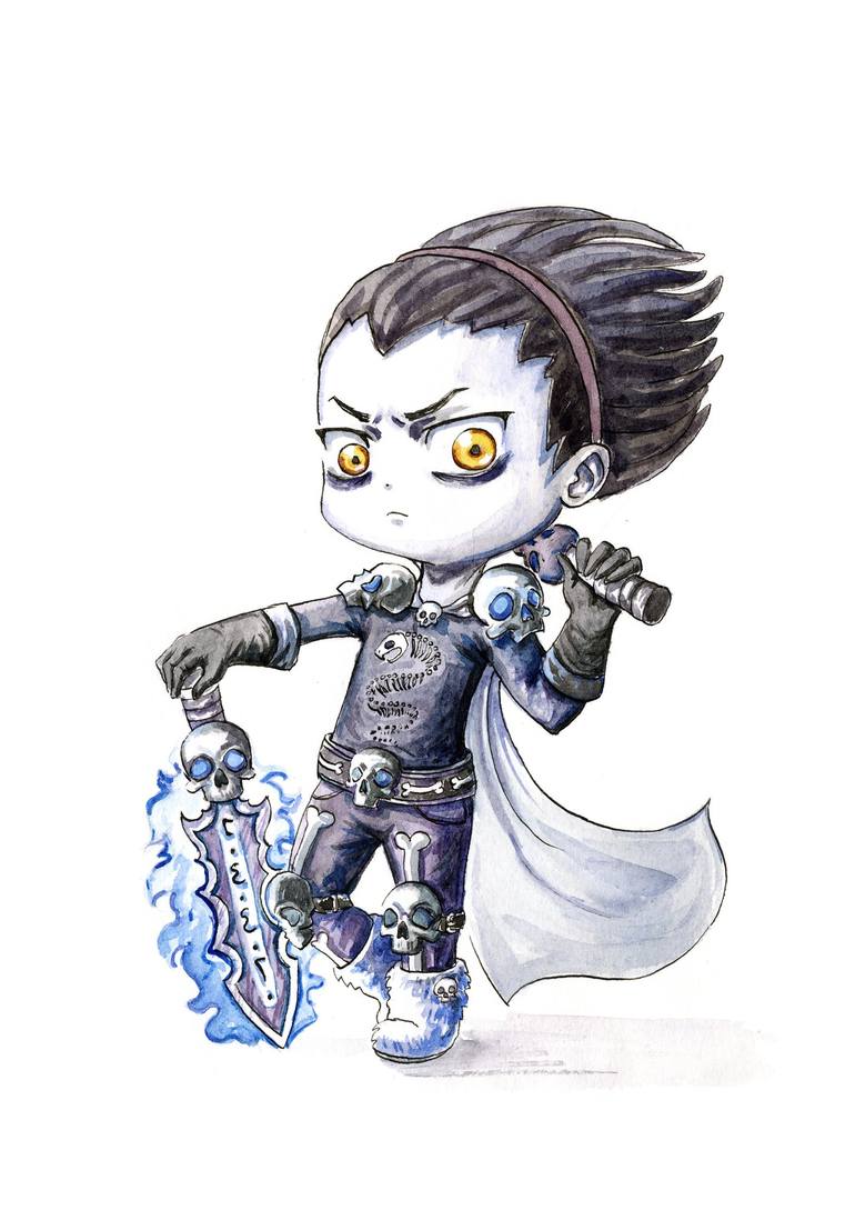 Death Knight Painting by Indrė Bankauskaitė Saatchi Art