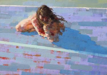 Print of Impressionism Abstract Paintings by Oneyung Kim
