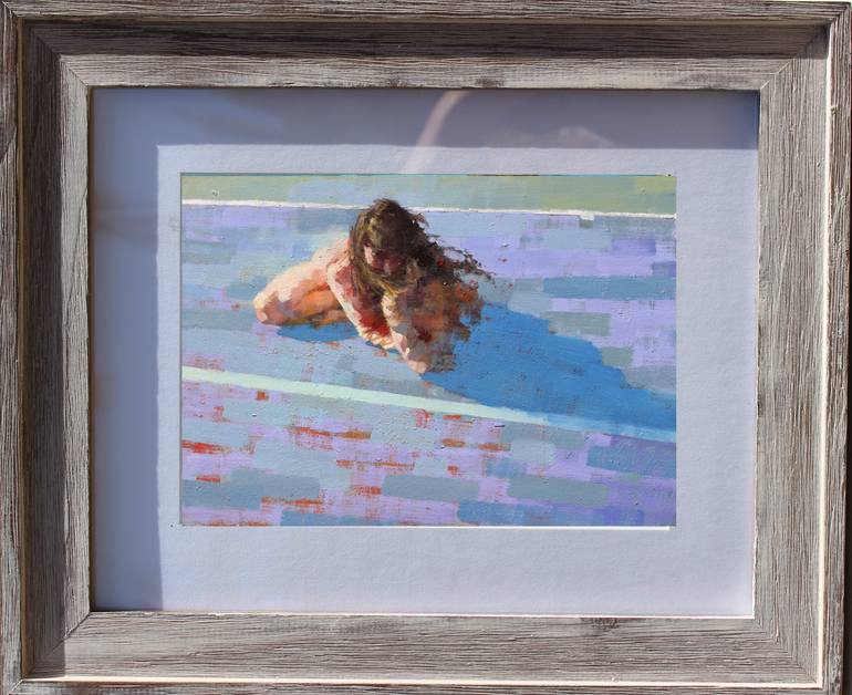 Original Impressionism Abstract Painting by Oneyung Kim