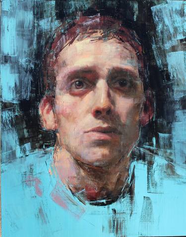 Original Expressionism Portrait Paintings by Oneyung Kim