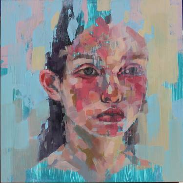 Print of Impressionism Portrait Paintings by Oneyung Kim