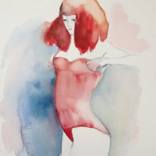 red woman II by Sorniza Spasova
