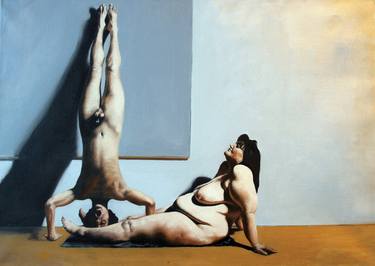 Original Nude Paintings by Hendry Art