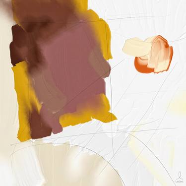 Print of Abstract Expressionism Abstract Digital by Denis Leclerc