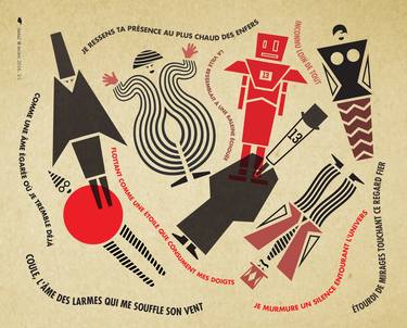 Print of Dada Culture Digital by Denis Leclerc