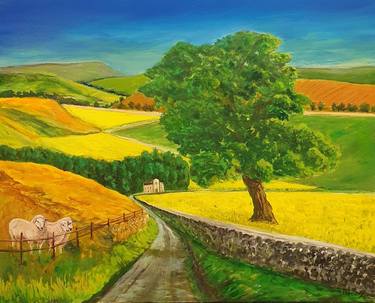 Original Landscape Painting by Christine Bleny