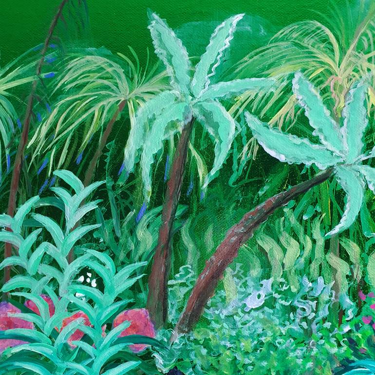 Copy of Jungle - 3 Painting by Christine Bleny | Saatchi Art Malta