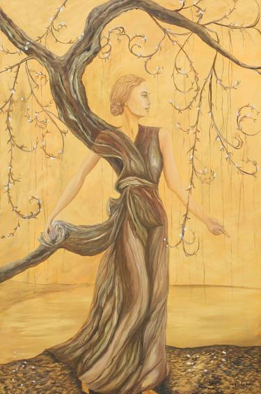 Original Fine Art Tree Paintings by Christine Bleny