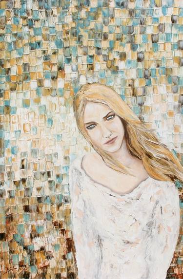 Original Fine Art Portrait Paintings by Christine Bleny