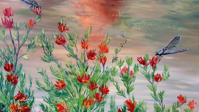 Original Nature Painting by Christine Bleny