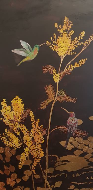 Print of Floral Paintings by Christine Bleny
