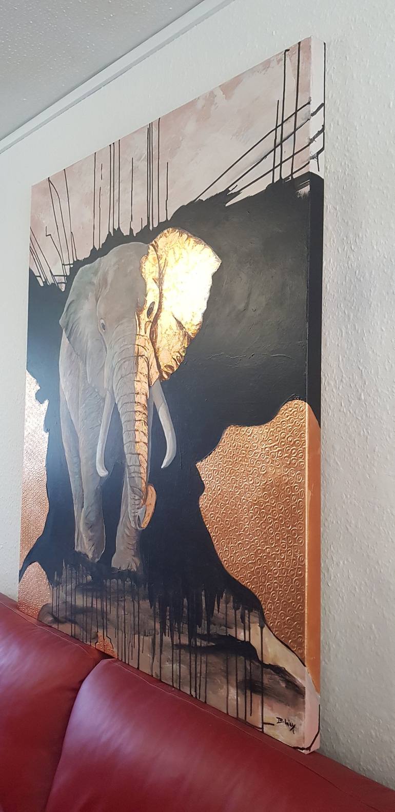 Original Animal Painting by Christine Bleny