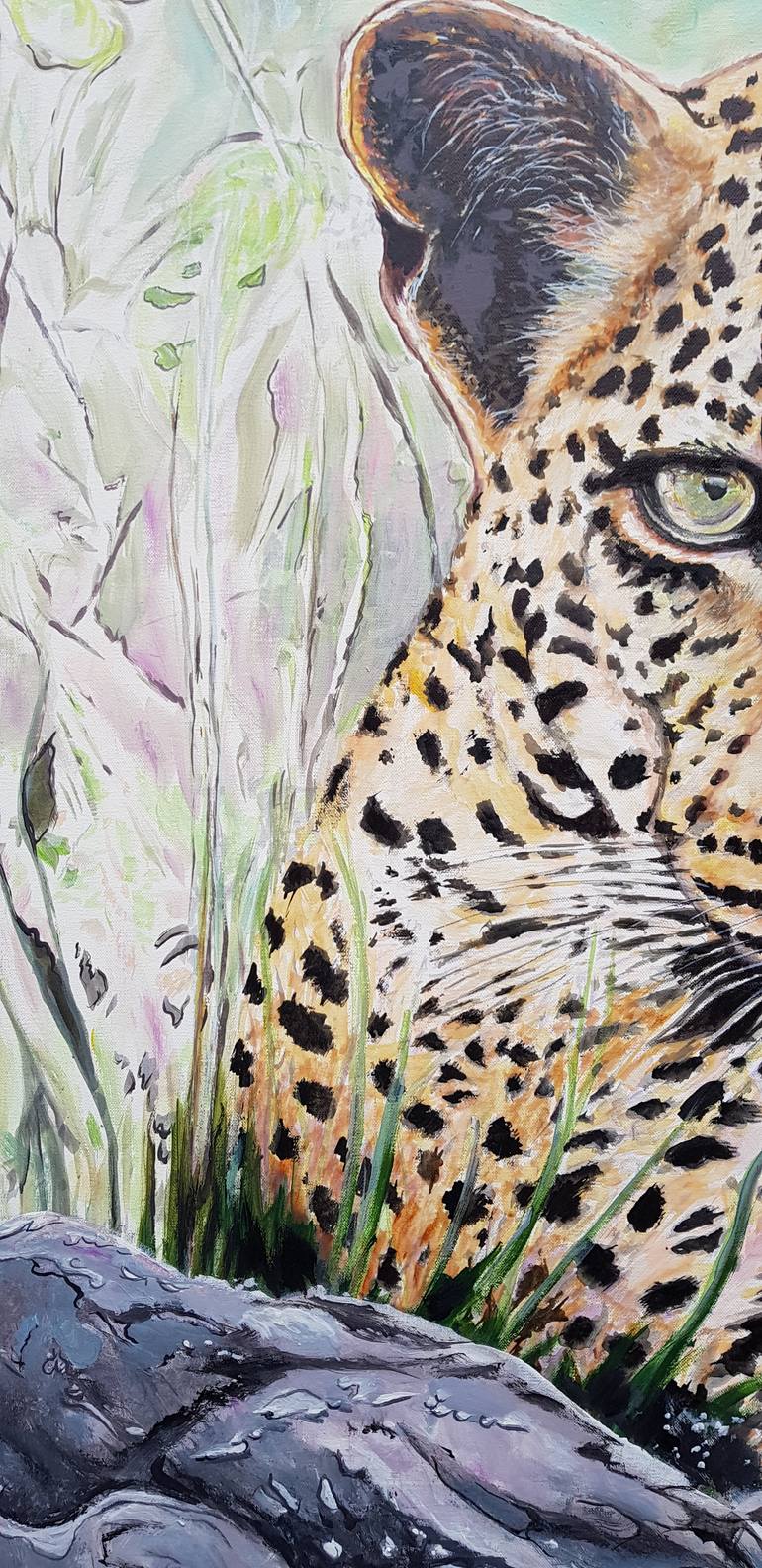 Original Contemporary Animal Painting by Christine Bleny