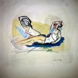 Female nudes 024 by LINA VACCARO
