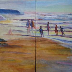 In the Open Air, Ocean (6) diptych