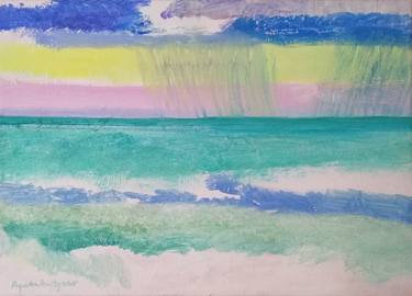 Original Seascape Paintings by Agata Lis