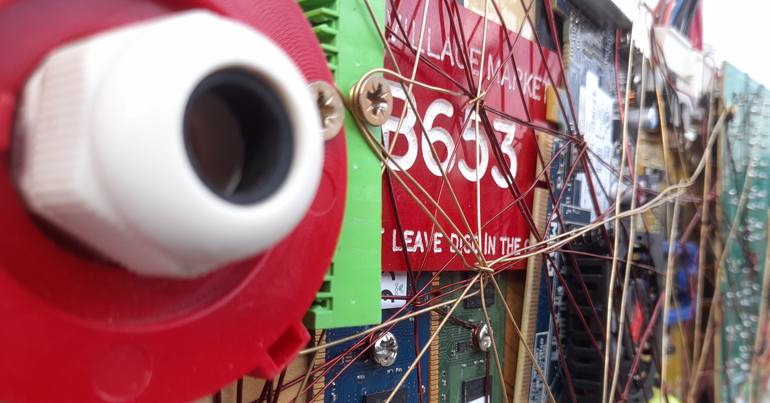 Original Abstract Expressionism Animal Sculpture by Evans Ngure