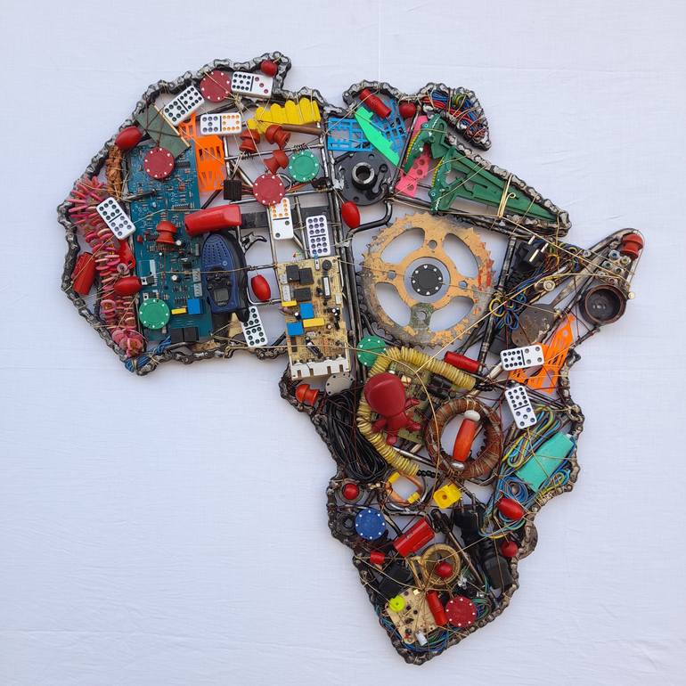Print of Abstract Expressionism Cities Sculpture by EVANS NGURE