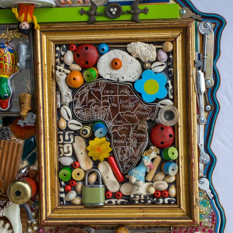 Original Contemporary Animal Sculpture by Evans Ngure