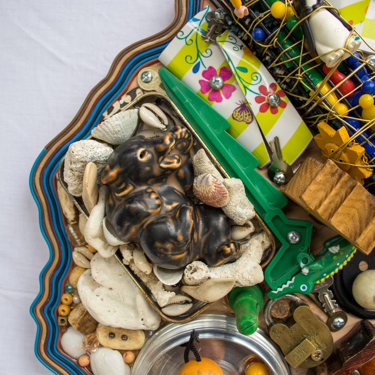 Original Contemporary Animal Sculpture by Evans Ngure